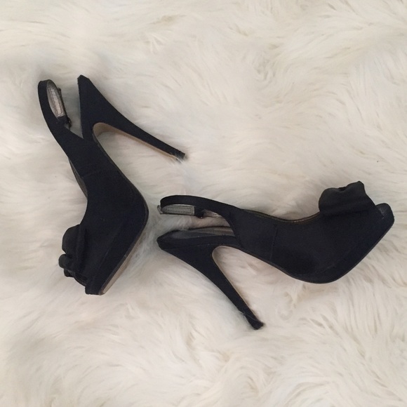 Max Studio Shoes - 💗SALE💗 Worn once- Max Studio- Black satin